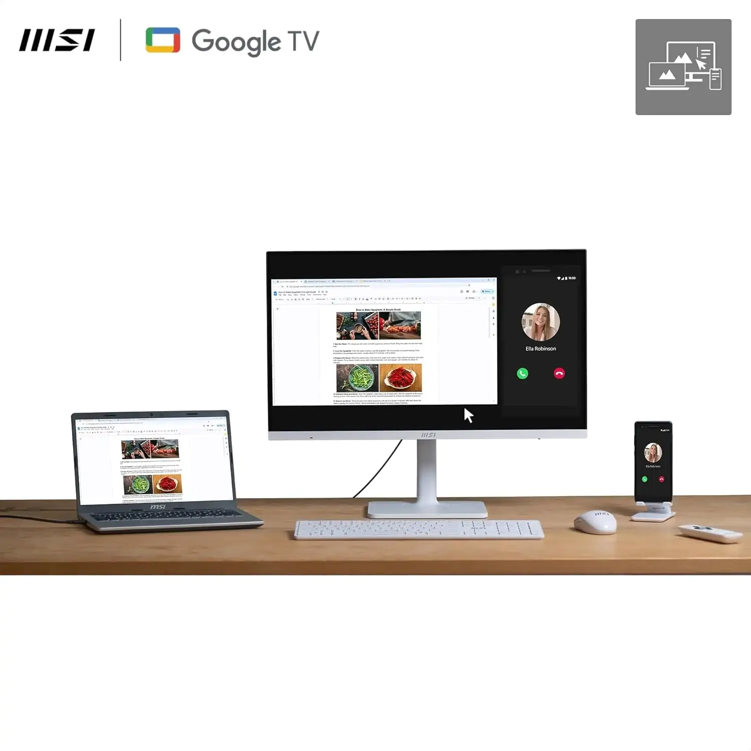 Msi modern MD272UPSW