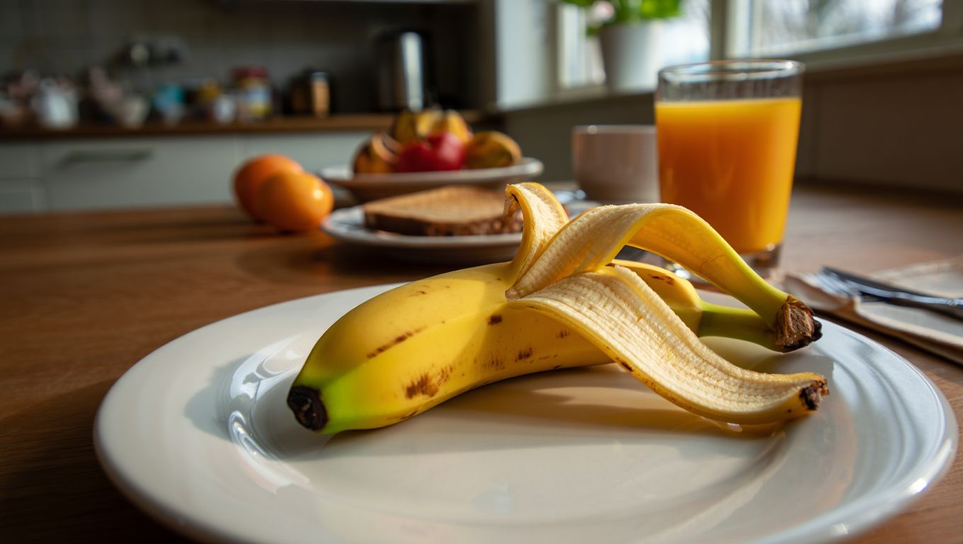 Manger une banane trop mûre au petit-déjeuner ferait grimper la glycémie plus quʼon ne le croit