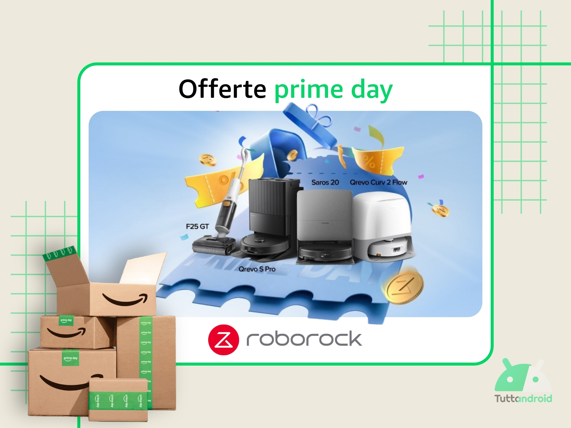 Amazon Prime Day   Offerte Roborock