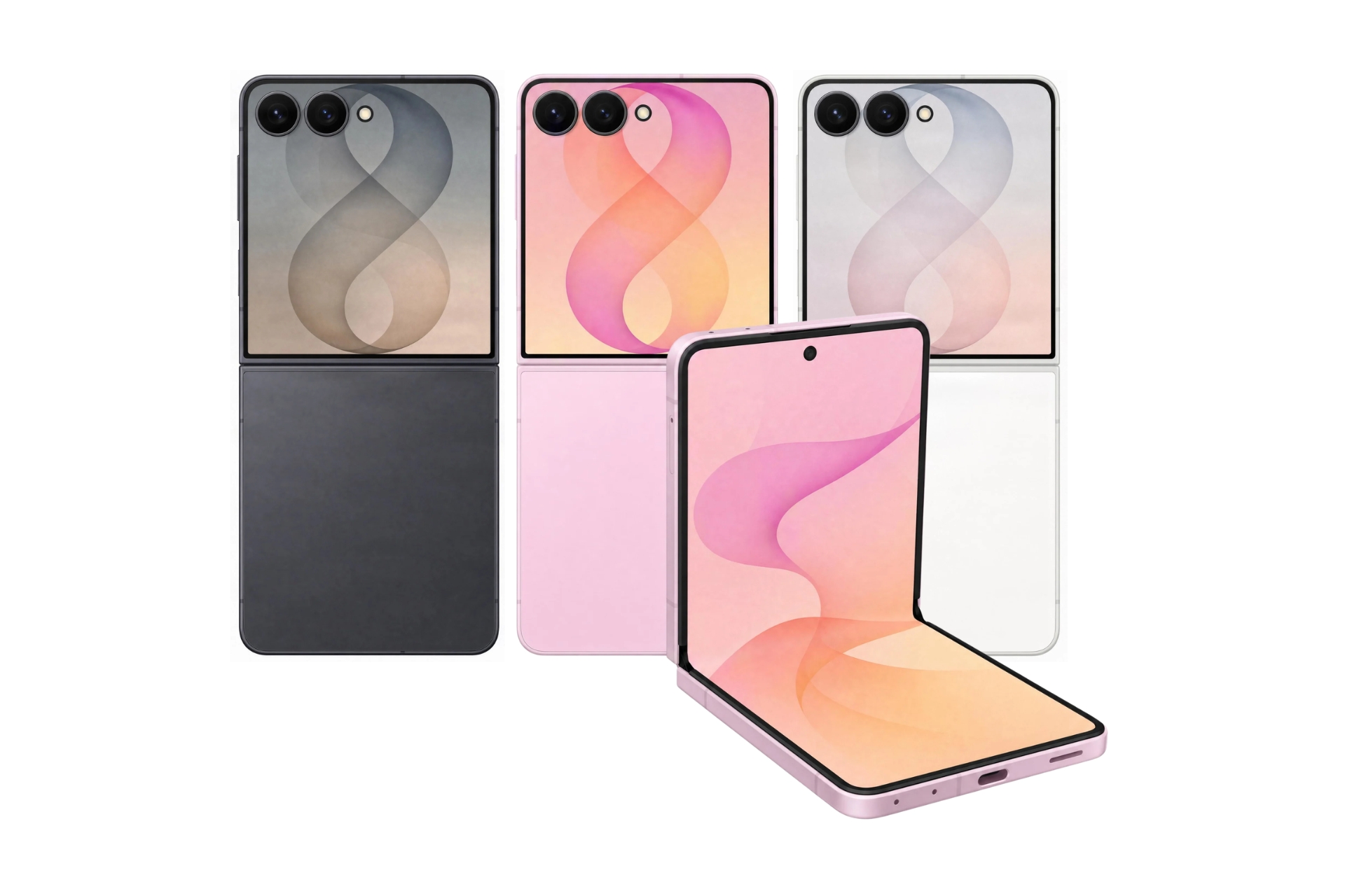 Samsung Galaxy Z Flip8 render leak hero
