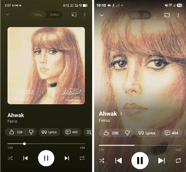 nouvelles couvertures de musique YouTube