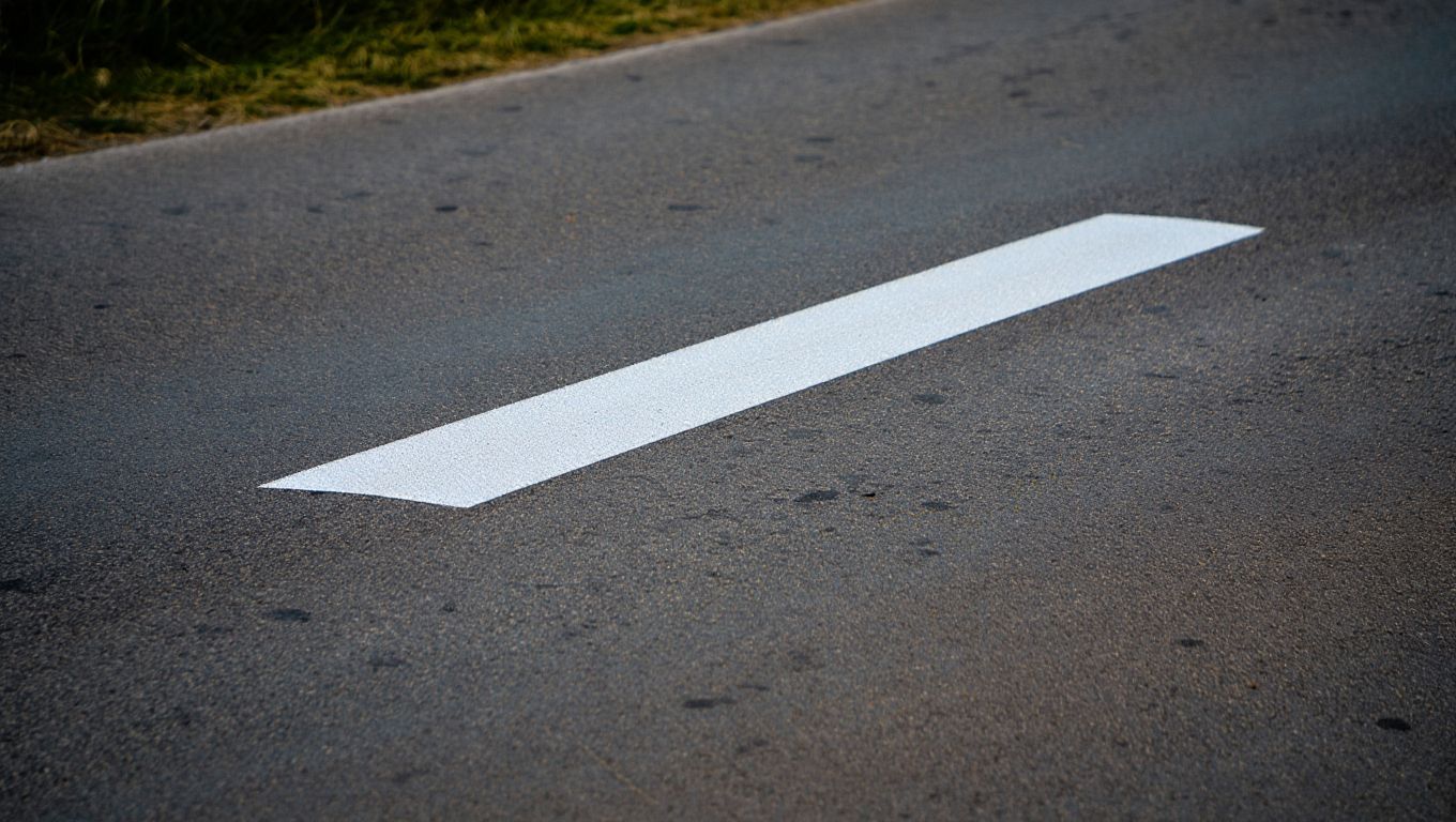 Cette ligne blanche particulière sur la route change tout et presque personne ne la connaît
