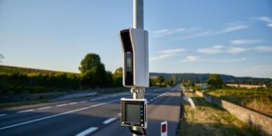 Un radar de nouvelle génération vient dʼentrer en service sur la RD817 près de Pau dans les Pyrénées-Atlantiques