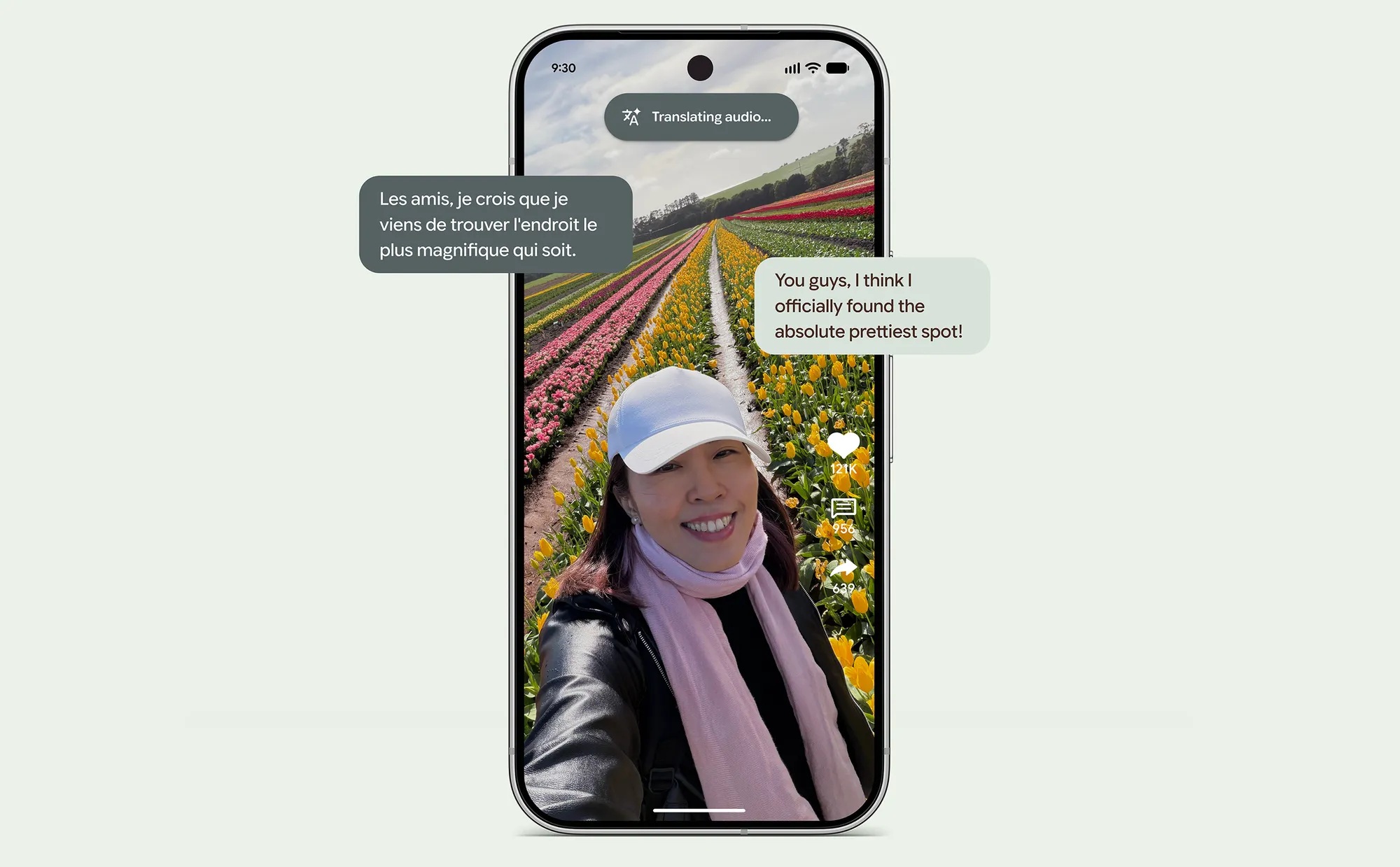 Google Pixel 11 – Traduction en direct