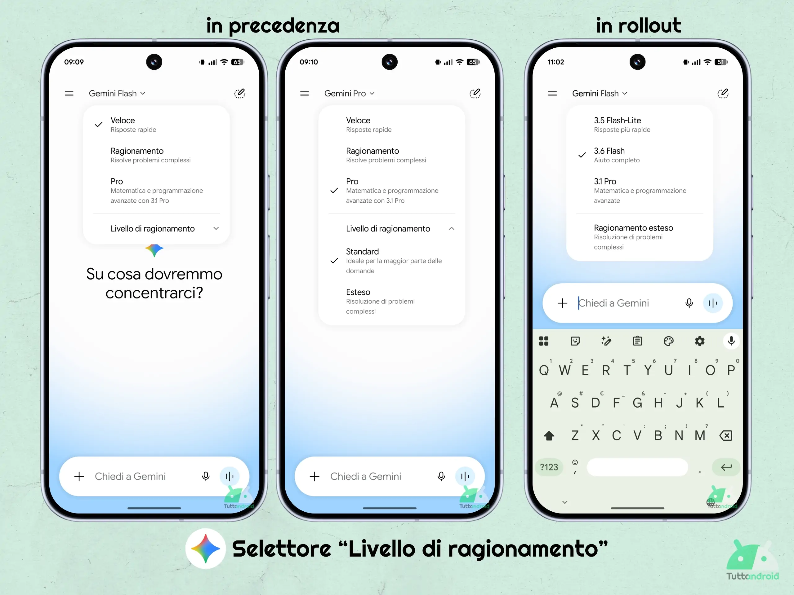 Google App v17.44.12 bêta – Gemini – Raisonnement étendu