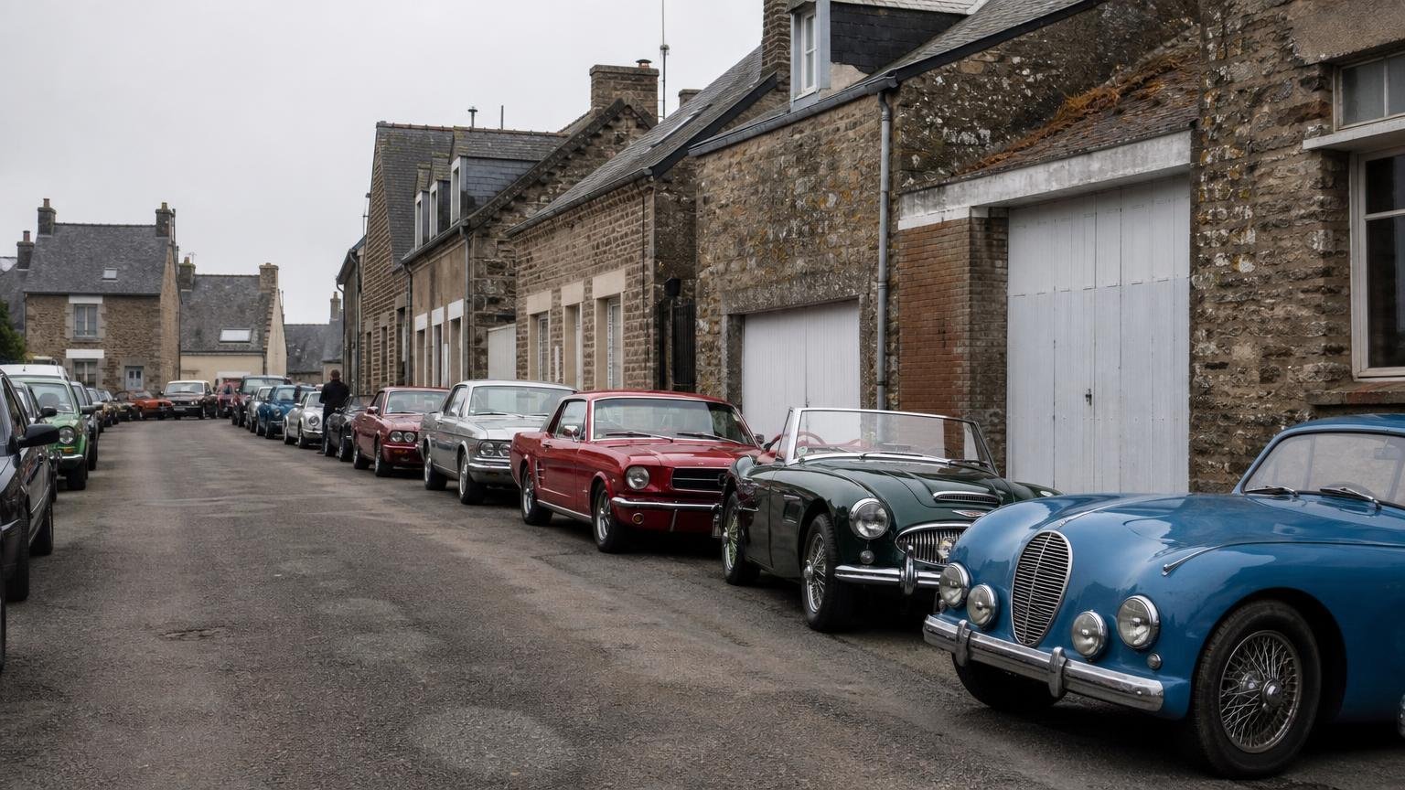 Ce village de la Manche compte plus de voitures de collection que dʼhabitants