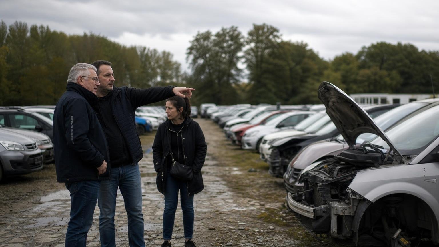 Cette casse Renault de lʼAllier ferme et brade 3 000 véhicules avant la démolition du site