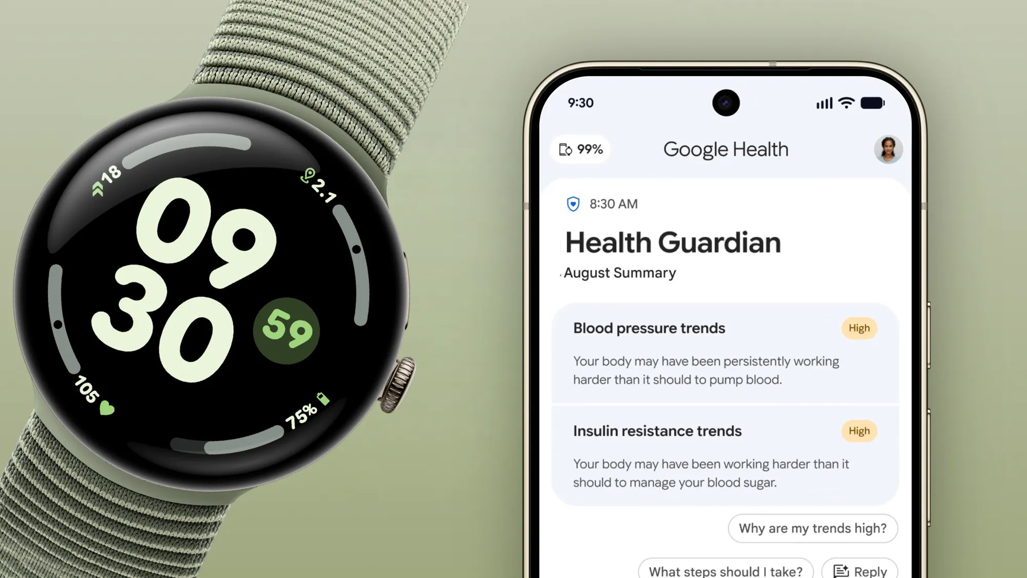 Gardien de la santé Google