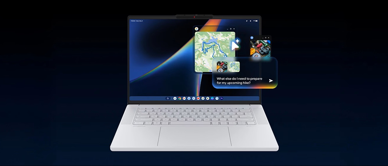 Lenovo Googlebook 15 et suivants Gemini