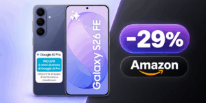 Samsung Galaxy S26 FE à 535 euros sur Amazon avec coupon Prime Student et remise